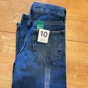 GAP Kids 90s Loose jeans.  Made with organically grown cotton.  Very soft.